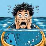 iphone水没事故